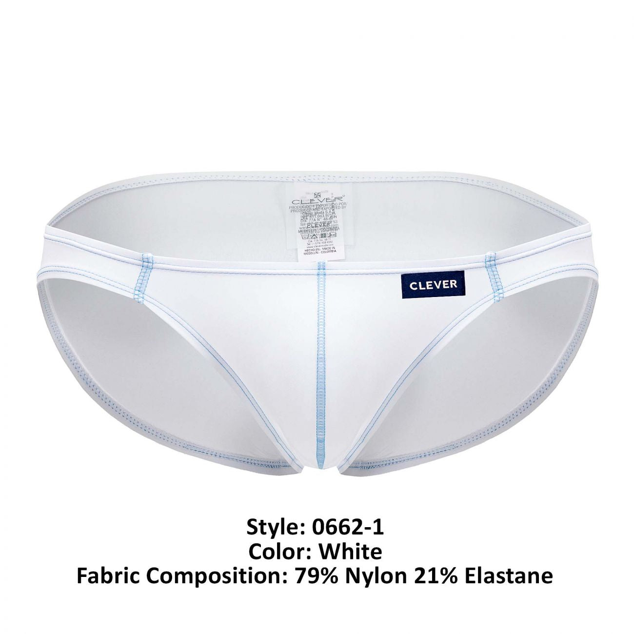 Clever 0662-1 Rest Briefs White