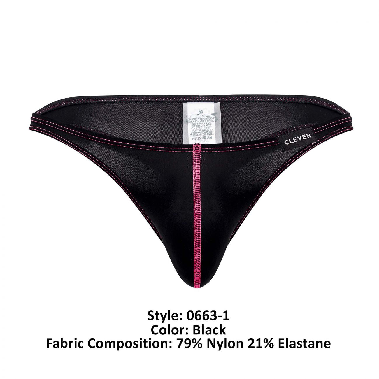 Clever 0663-1 Rest Thongs Black