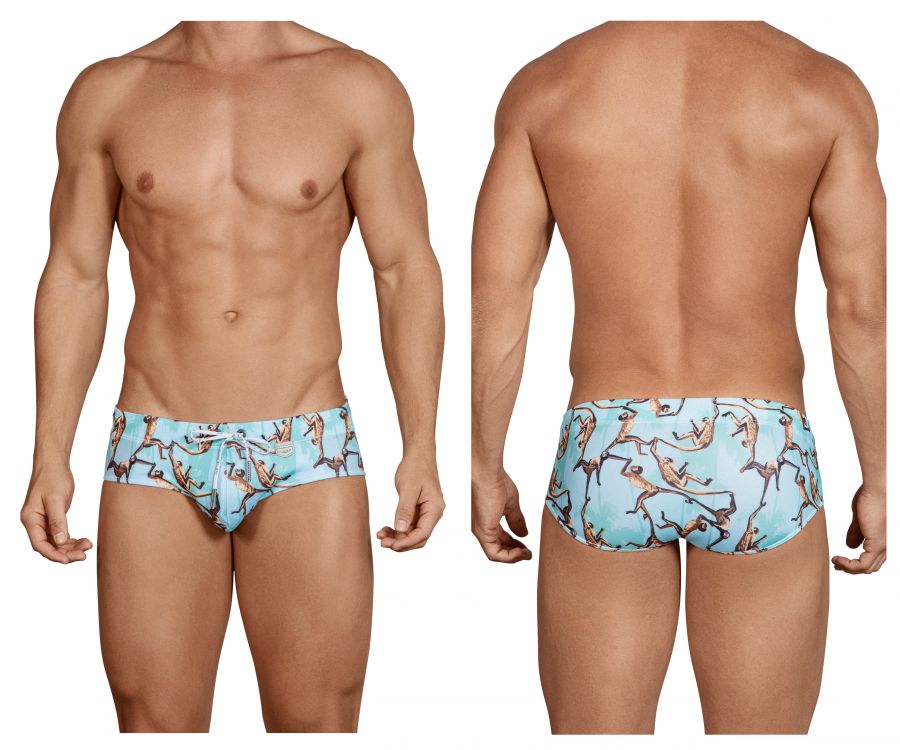 Clever 0702 Alsina Swim Briefs Green Multi
