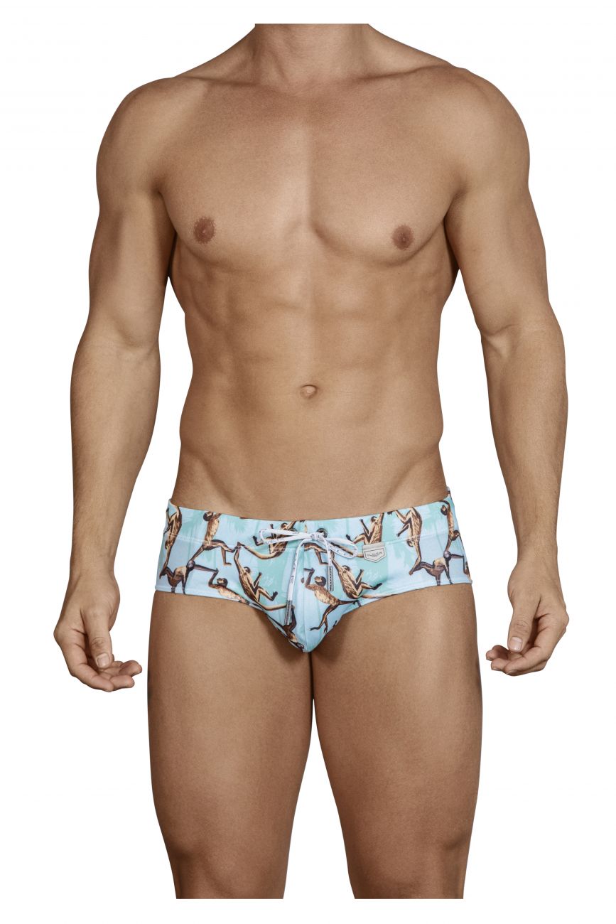 Clever 0702 Alsina Swim Briefs Green Multi