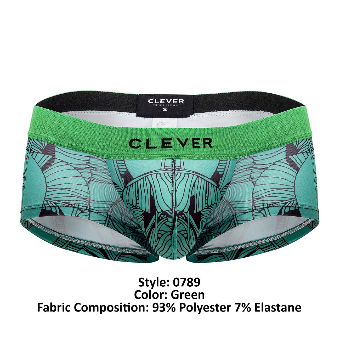 Clever 0789 Aspirations Trunks Green