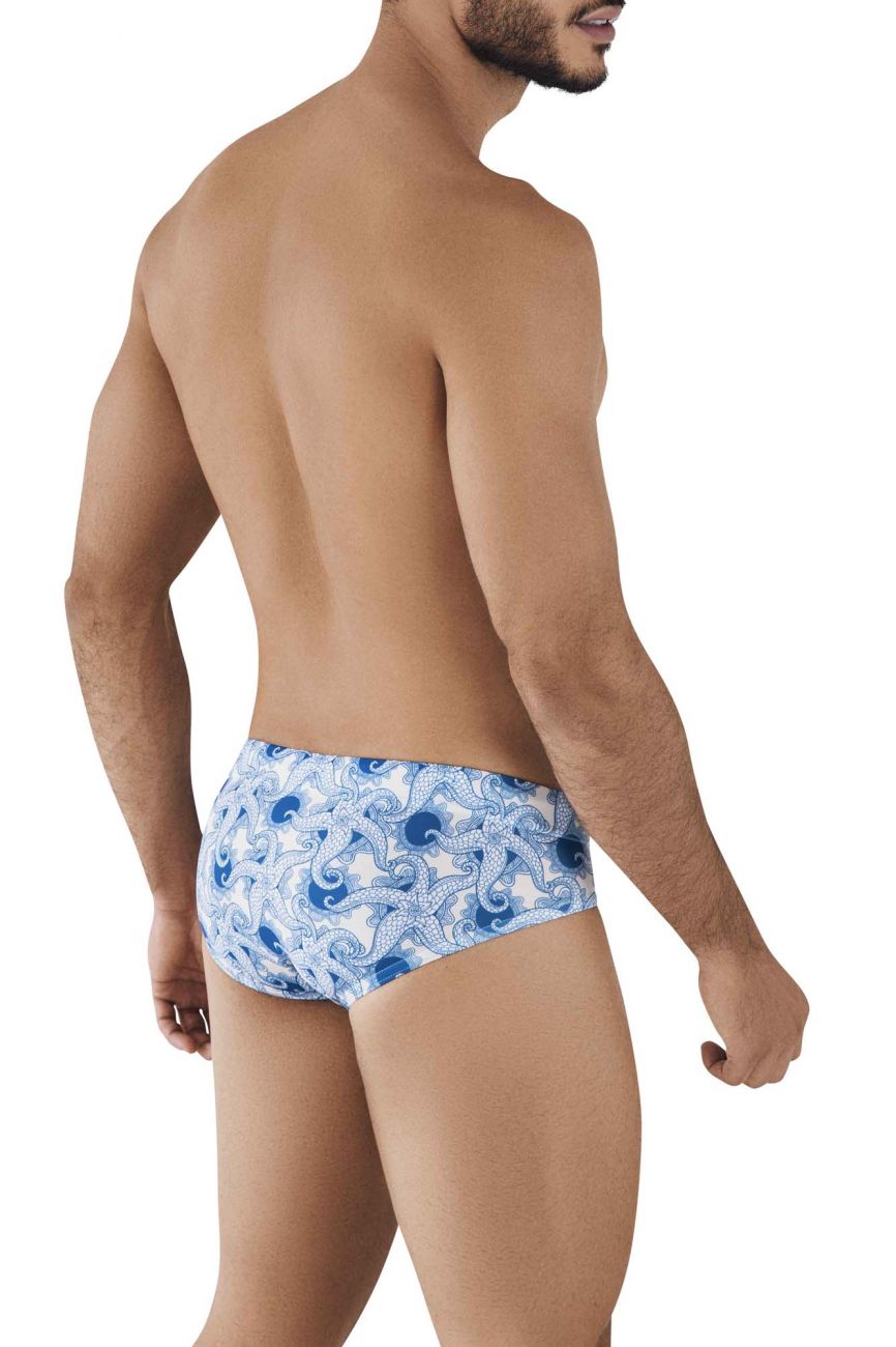 Clever 0810 Kogi Swim Briefs Blue Multi Coloured