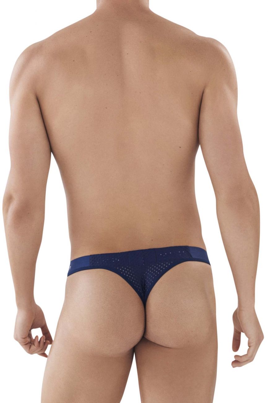 Clever 0876 Lust Thong Dark Blue