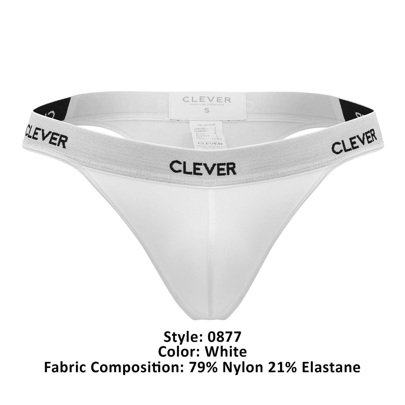 Clever 0877 Venture Thongs White