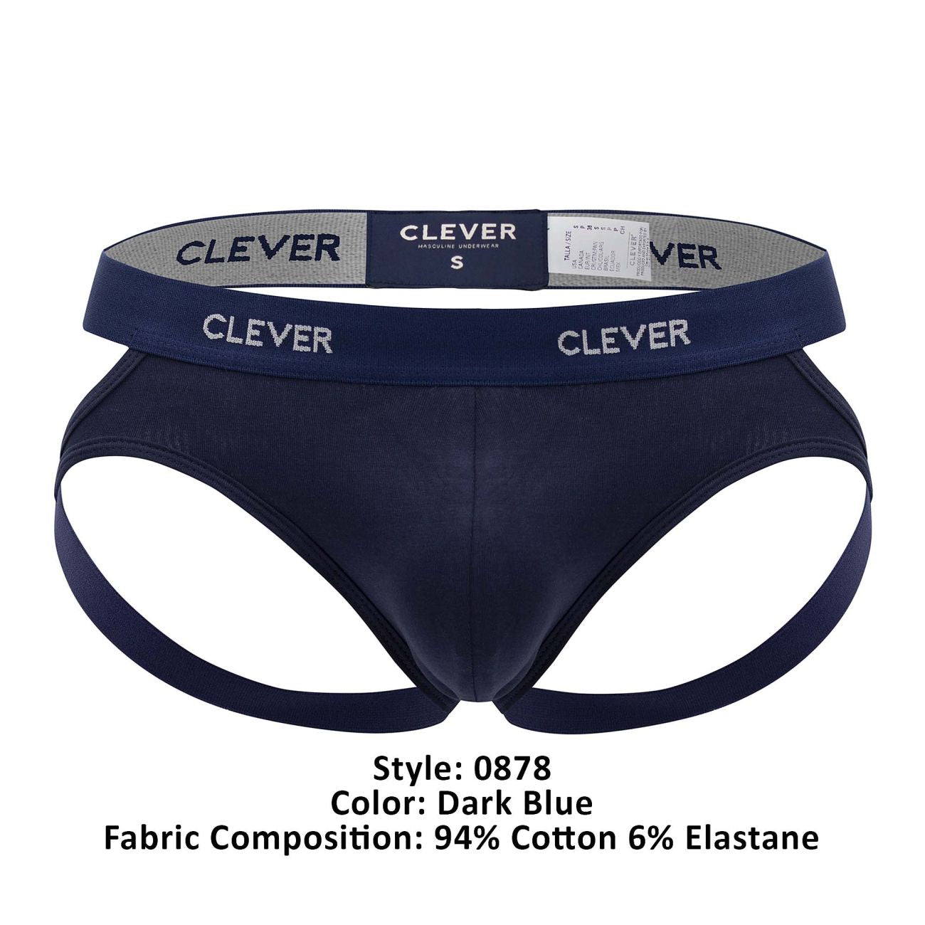 Clever 0878 Oporto Jockstrap Dark Blue