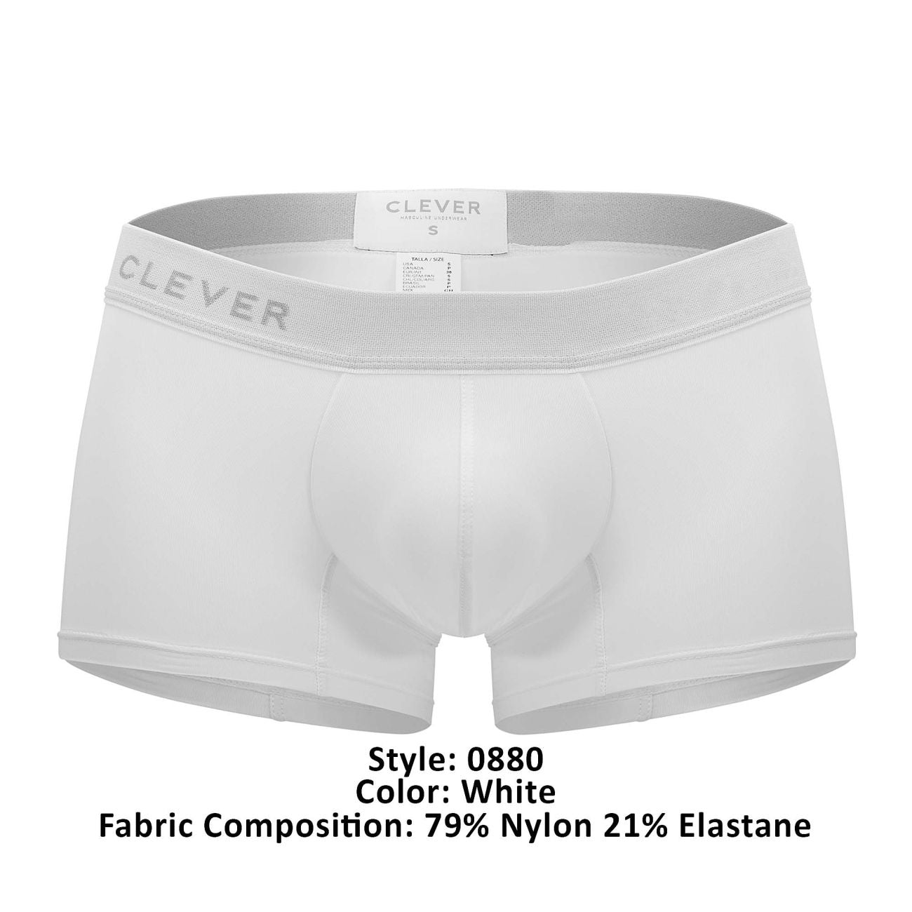 Clever 0880 Match Boxer Briefs Black