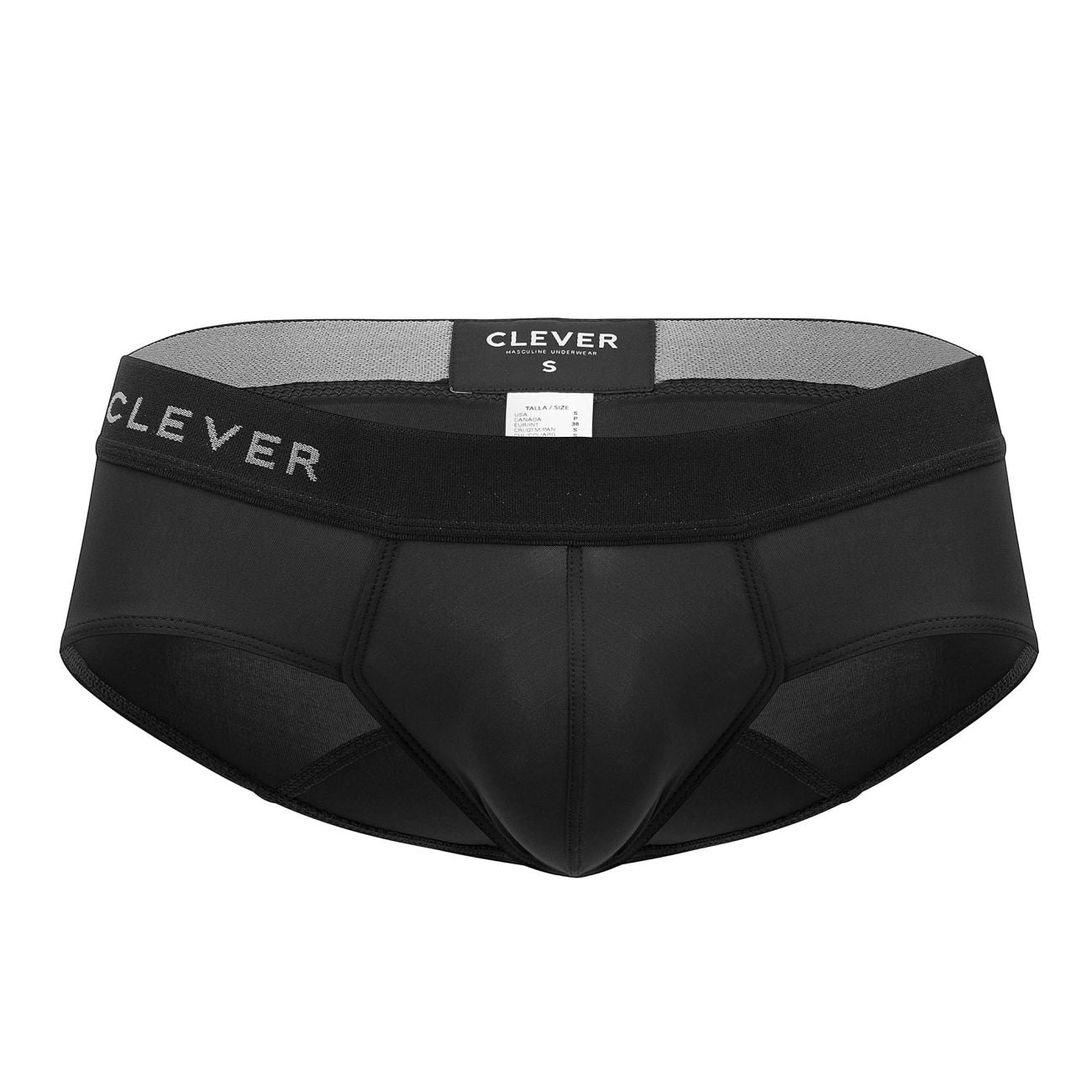 Clever 0881 Match Briefs Black