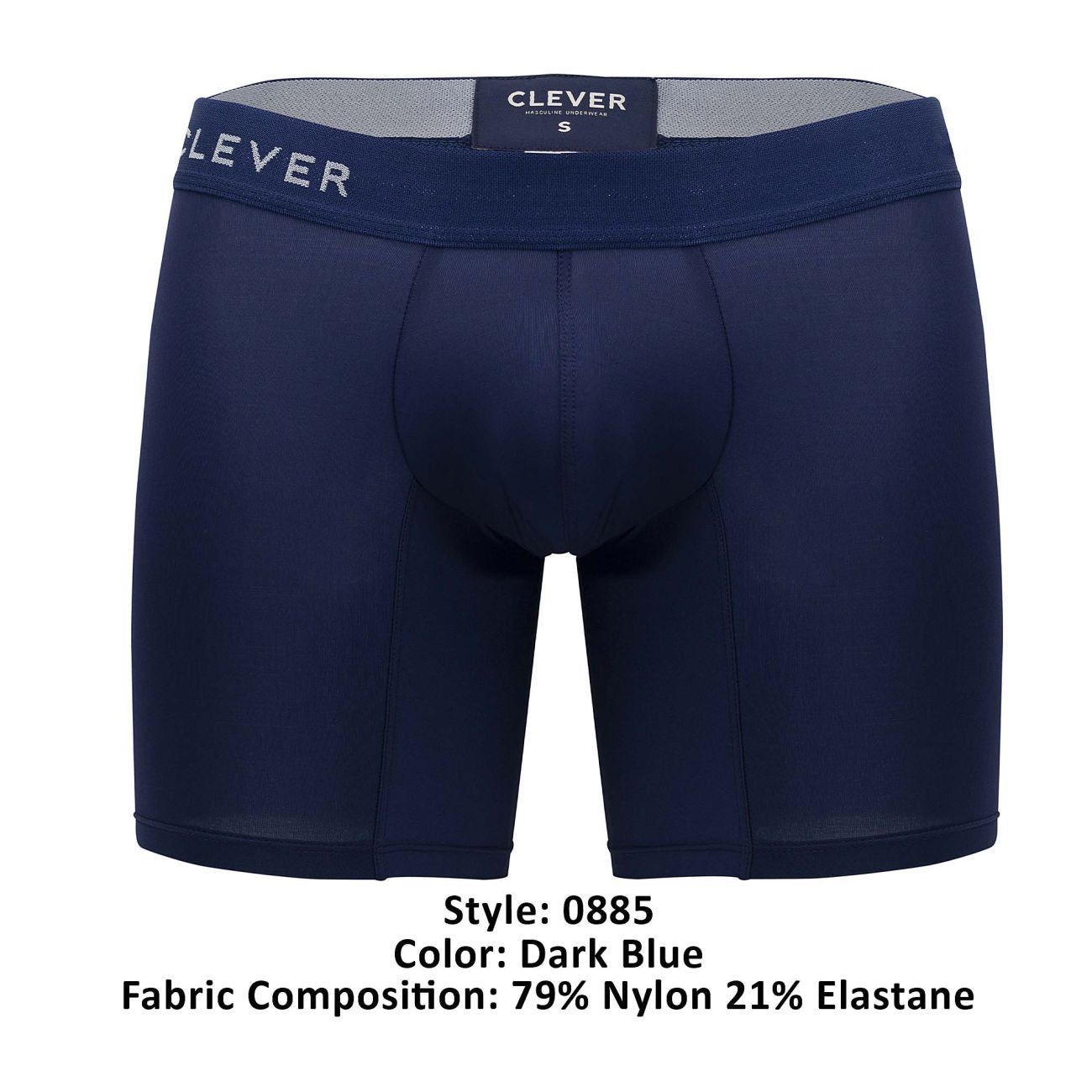 Clever 0885 Match Boxer Briefs Dark Blue
