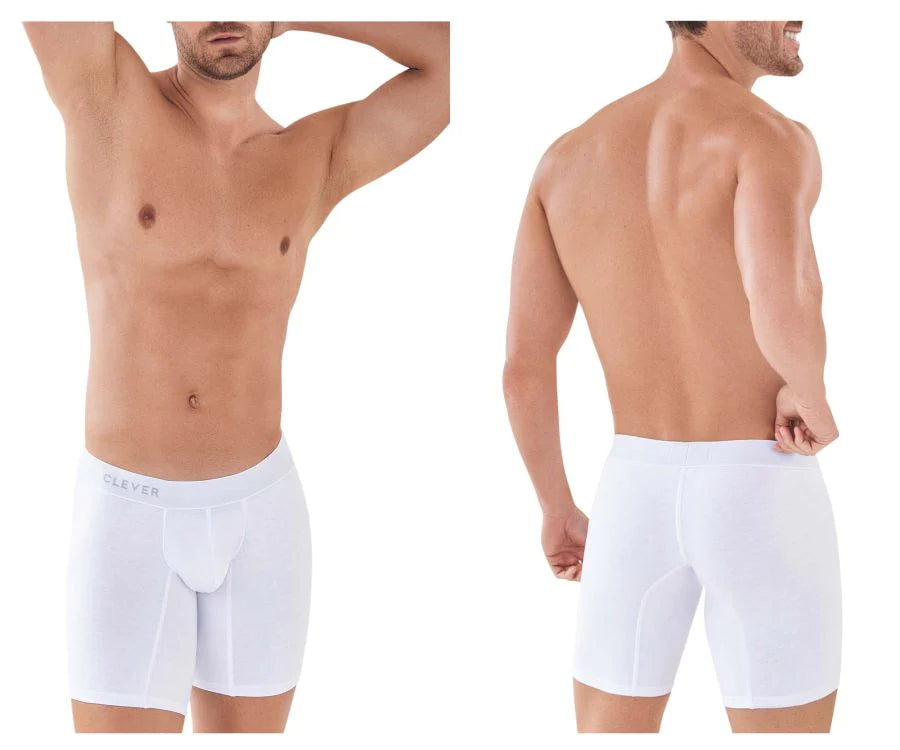 Clever 0886 Caribbean Boxer Briefs White