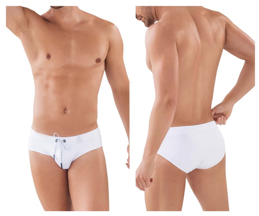 Clever 0891 Bahia Swim Briefs White