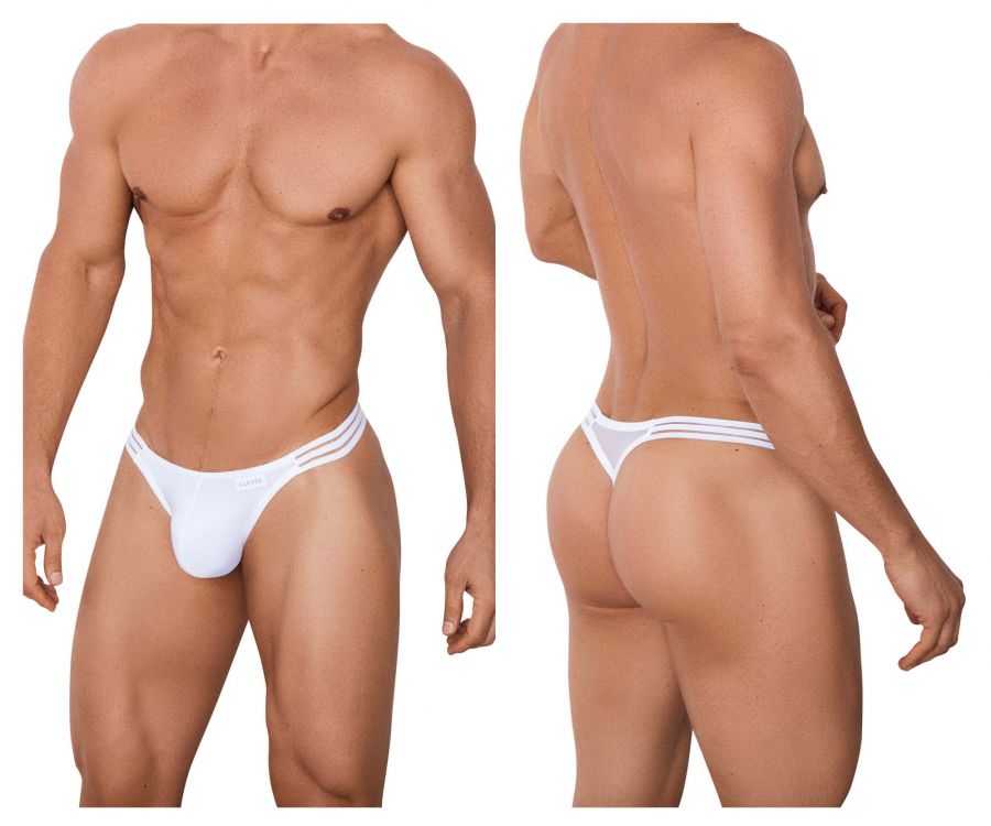 Clever 0893 Shine Thongs White