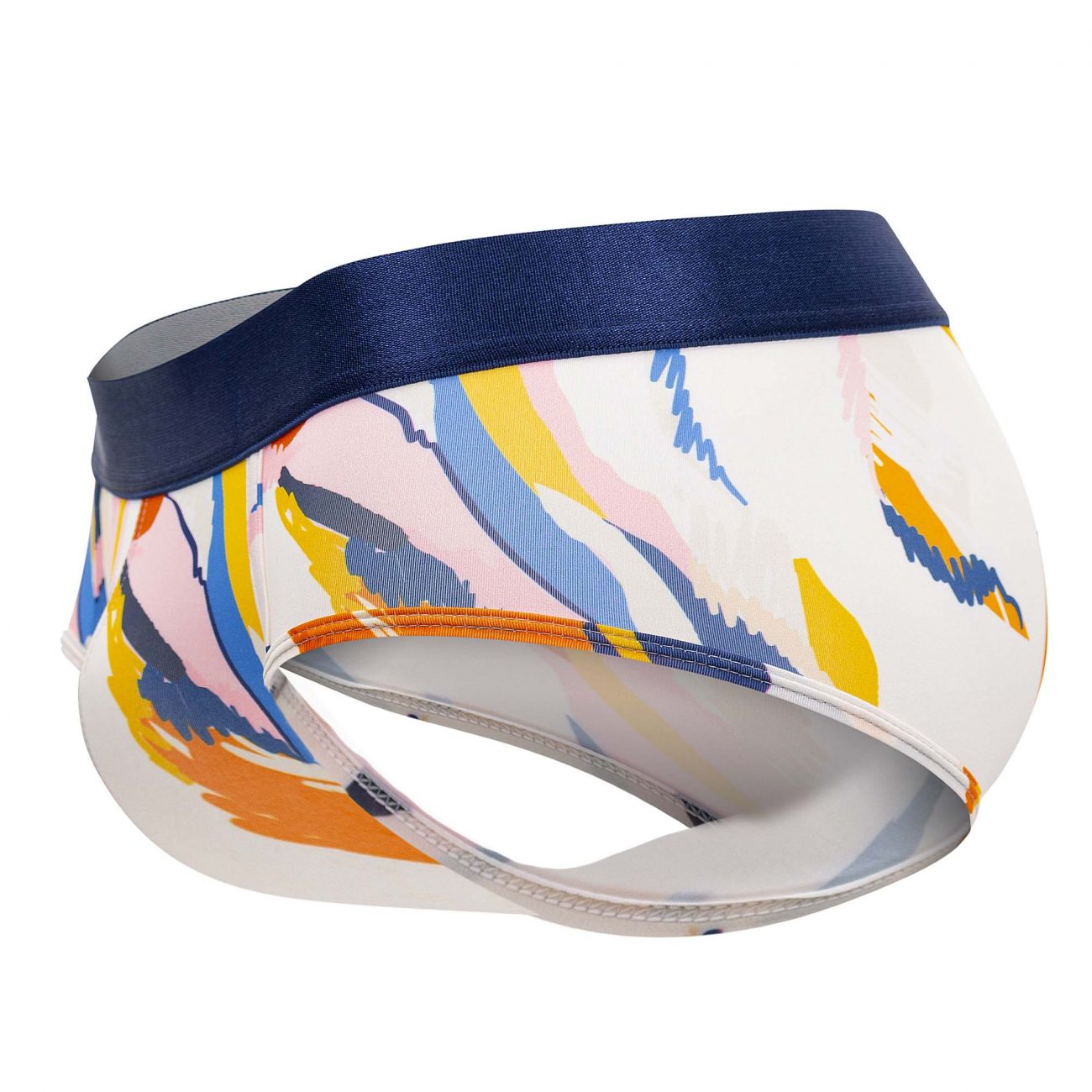 Clever 0908 Obsidian Briefs Beige Multi Coloured