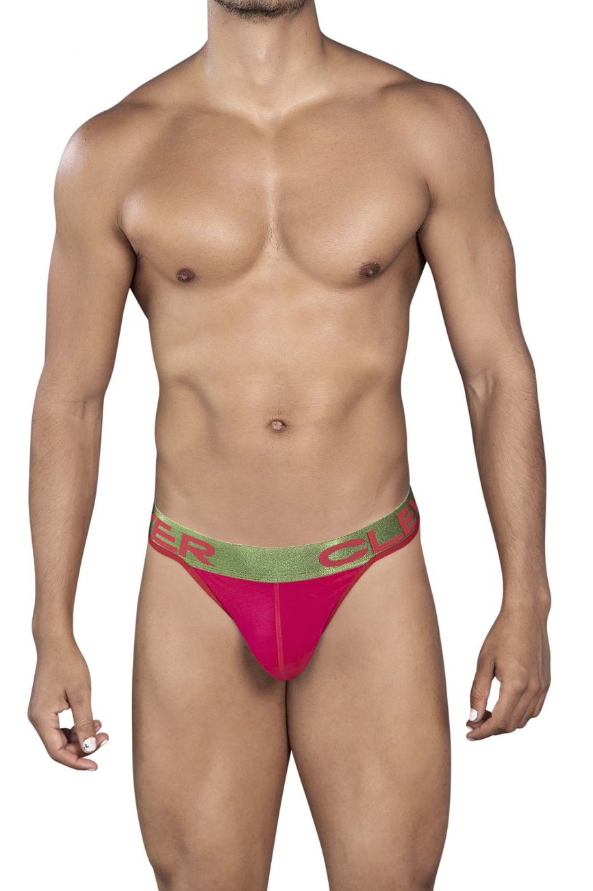 Clever 0924 Cerise Thongs Red