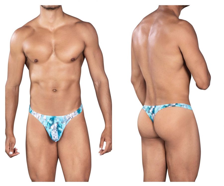 Clever 0932 Art Thongs Grey Print