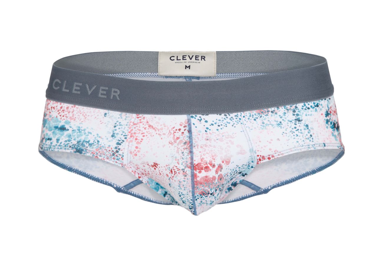 Clever 1133 Sacred Briefs White Print