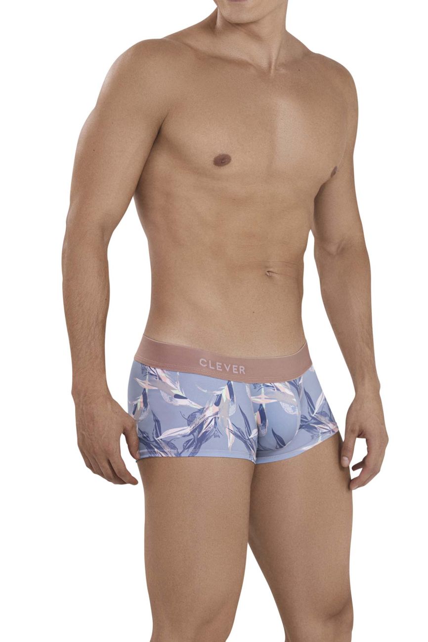 Clever 1134 Arcane Trunks Gray Print