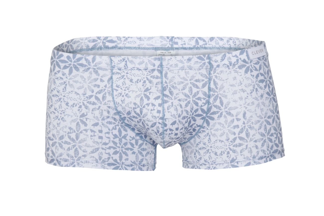 Clever 1139 Glorious Trunks White Print