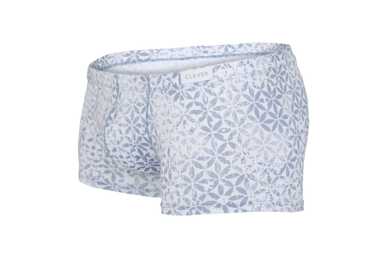 Clever 1139 Glorious Trunks White Print