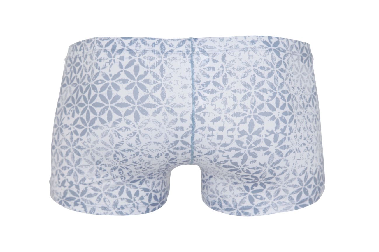 Clever 1139 Glorious Trunks White Print