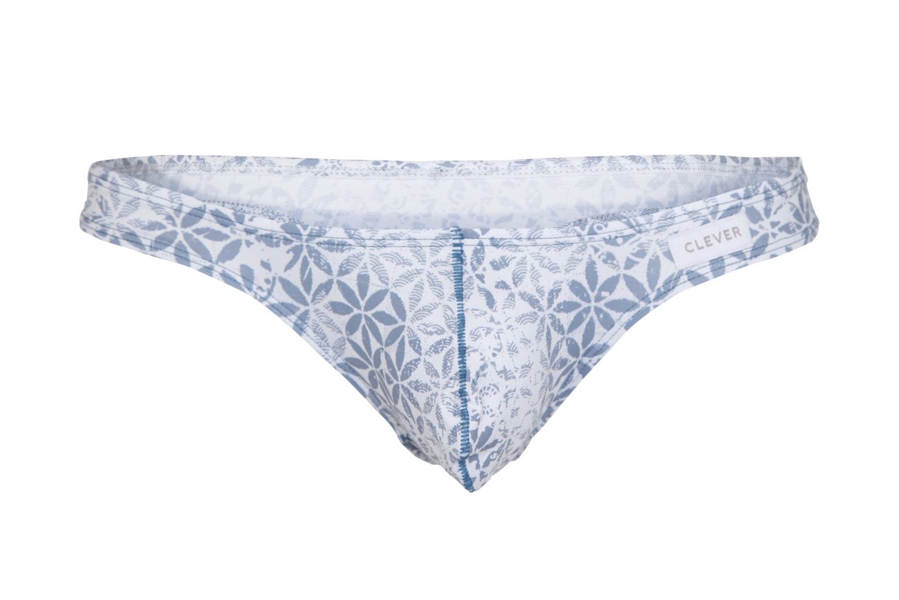 Clever 1141 Glorious Thongs White Print