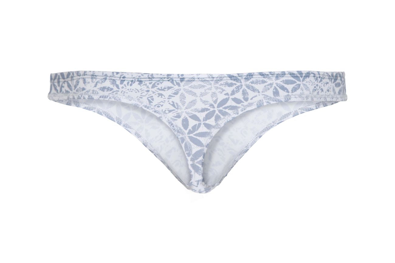 Clever 1141 Glorious Thongs White Print