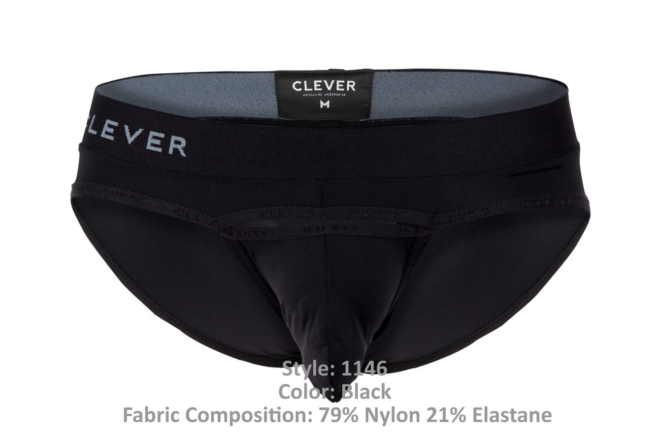 Clever 1146 Celestial Briefs Black