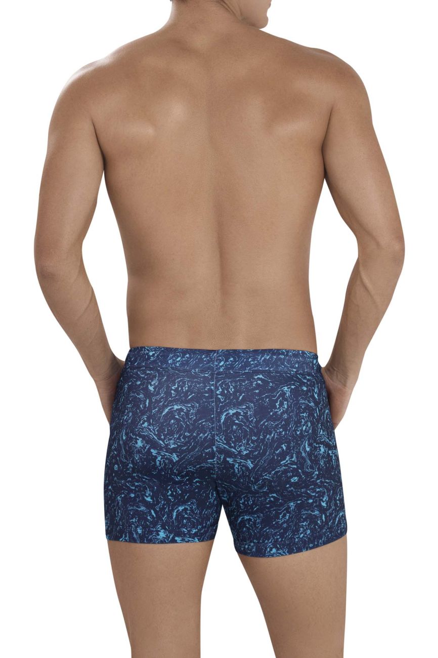 Clever 1155 Aura Swim Trunks Dark Blue