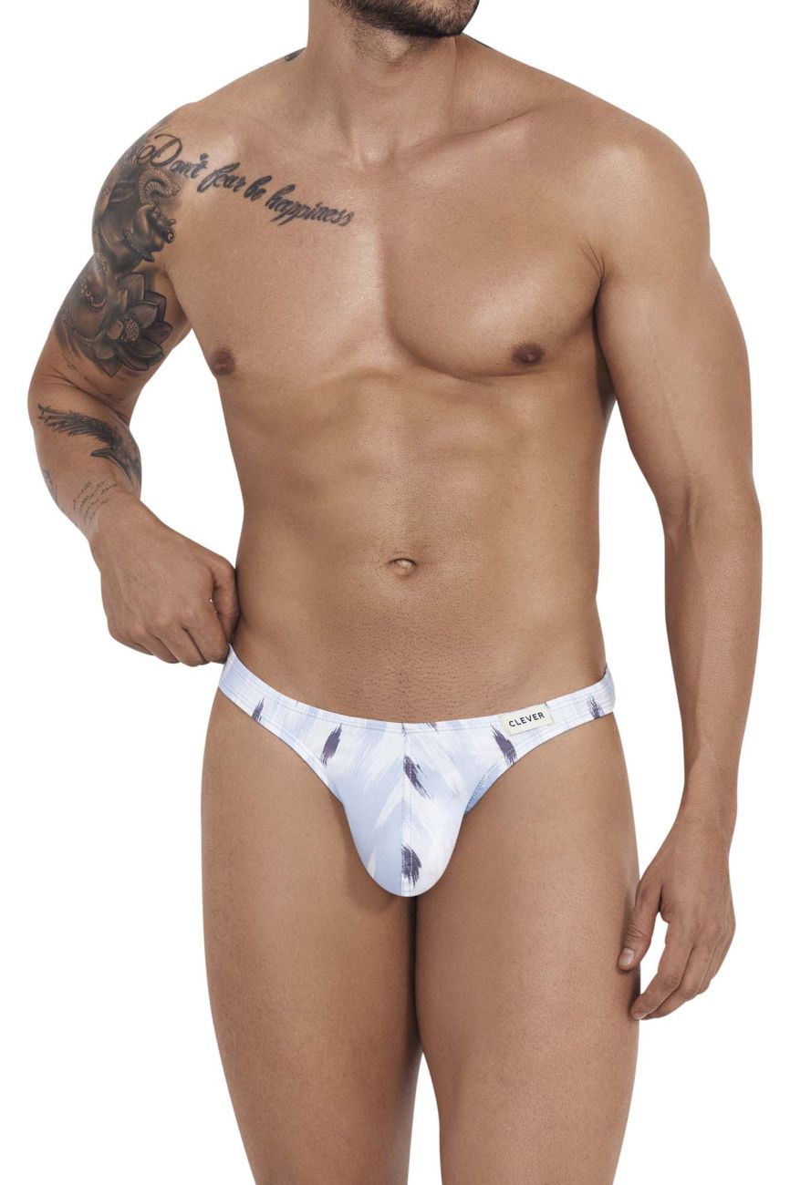 Clever 1222 Halo Thongs Gray