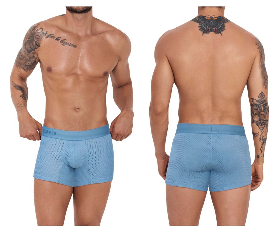 Clever 1260 Euphoria Boxer Briefs Blue