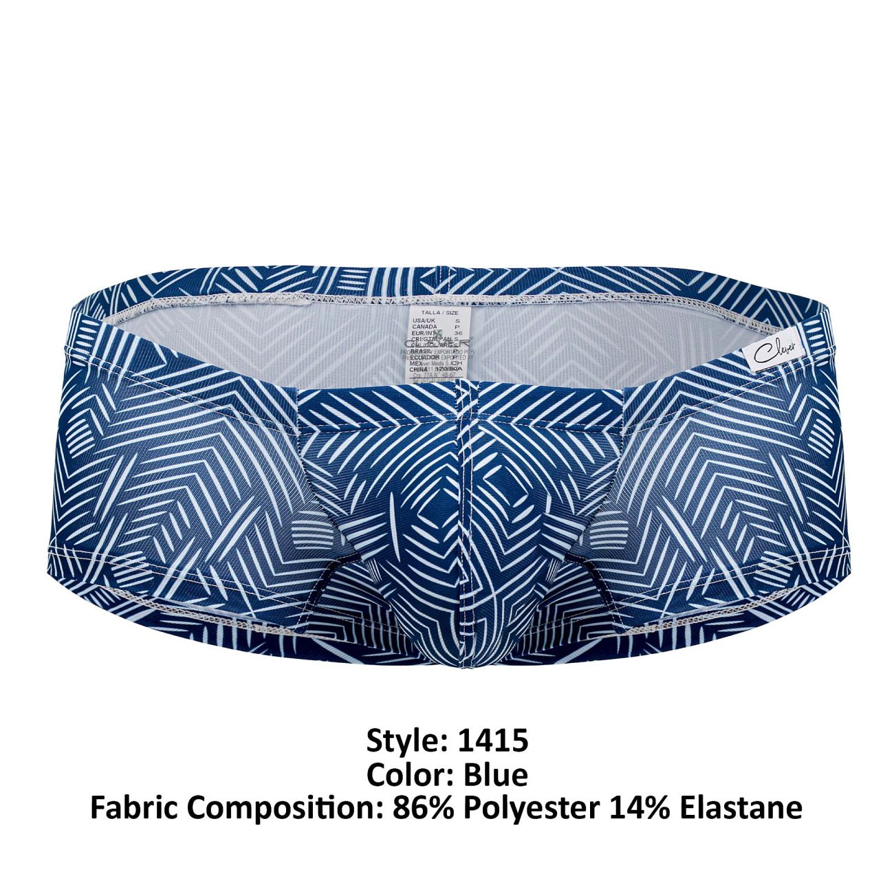 Clever 1415 Kin Trunks Blue