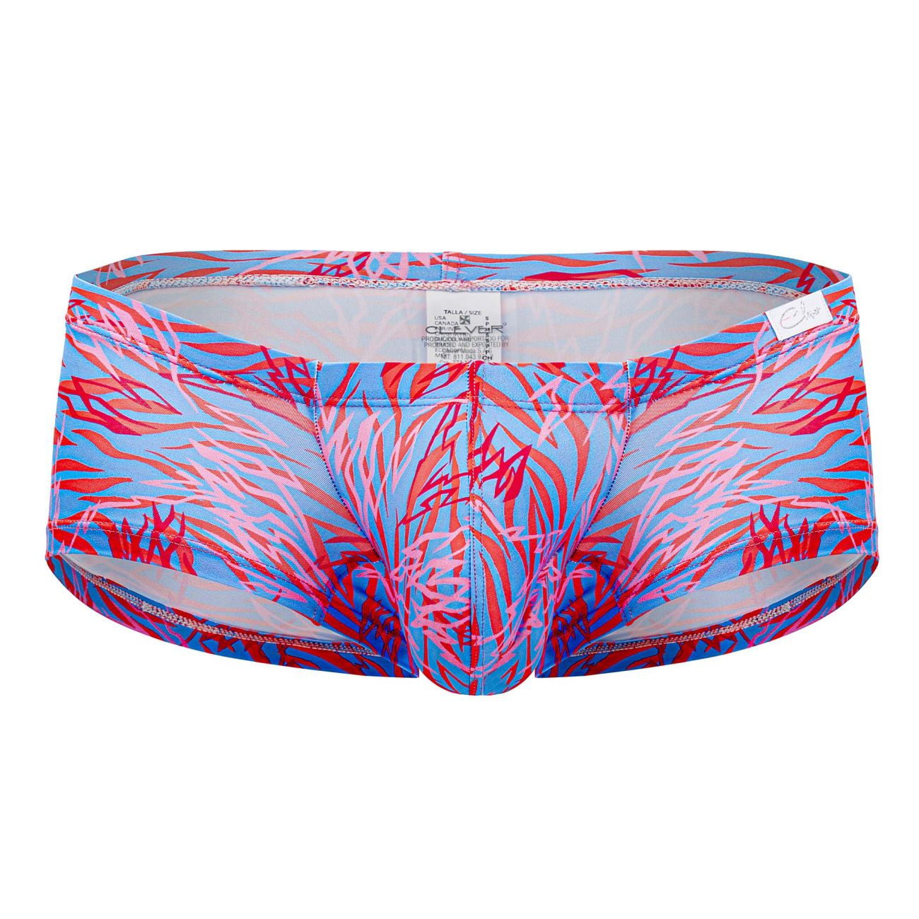 Clever 1417 Descent Trunks Fuchsia Print