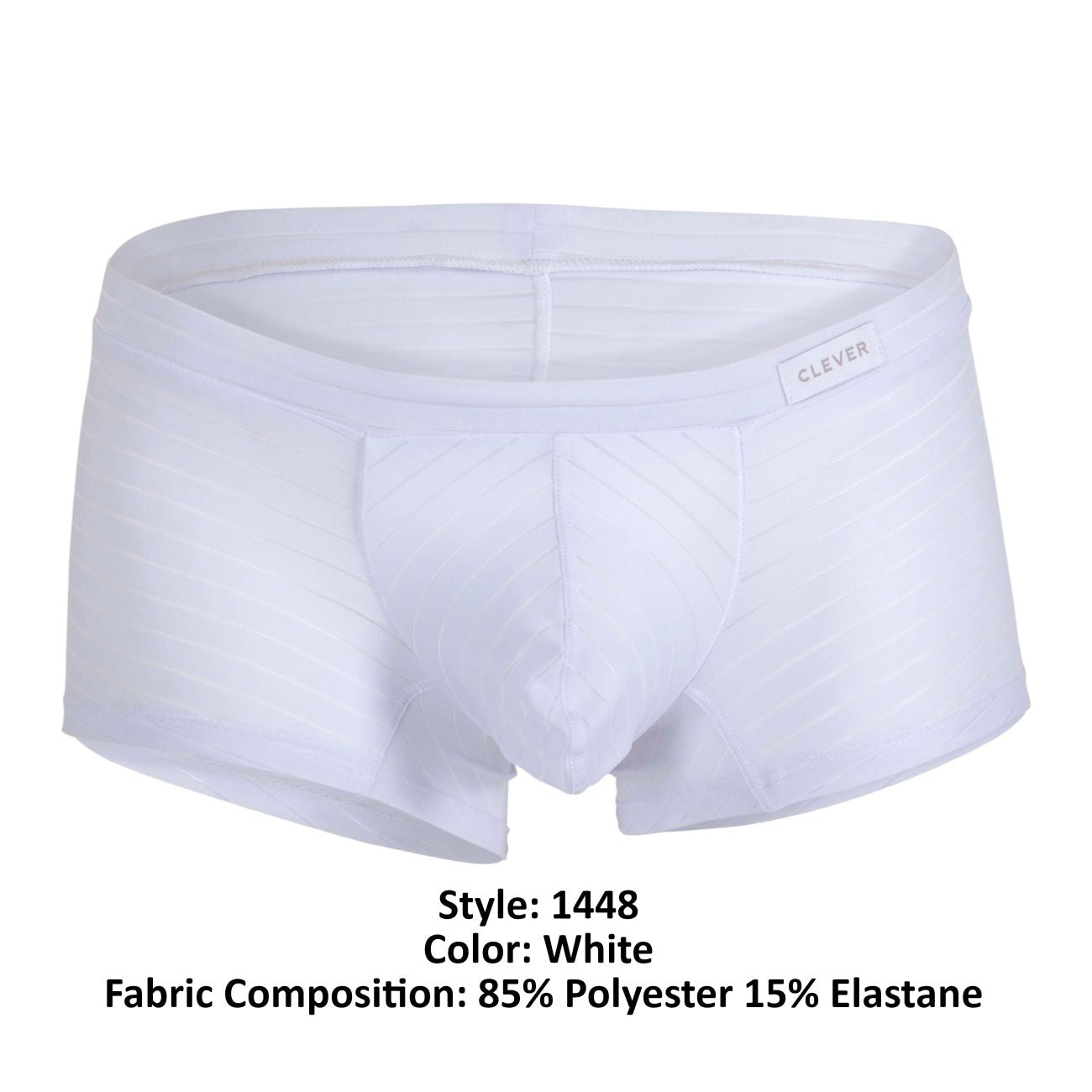 Clever 1448 Sainted Trunks White