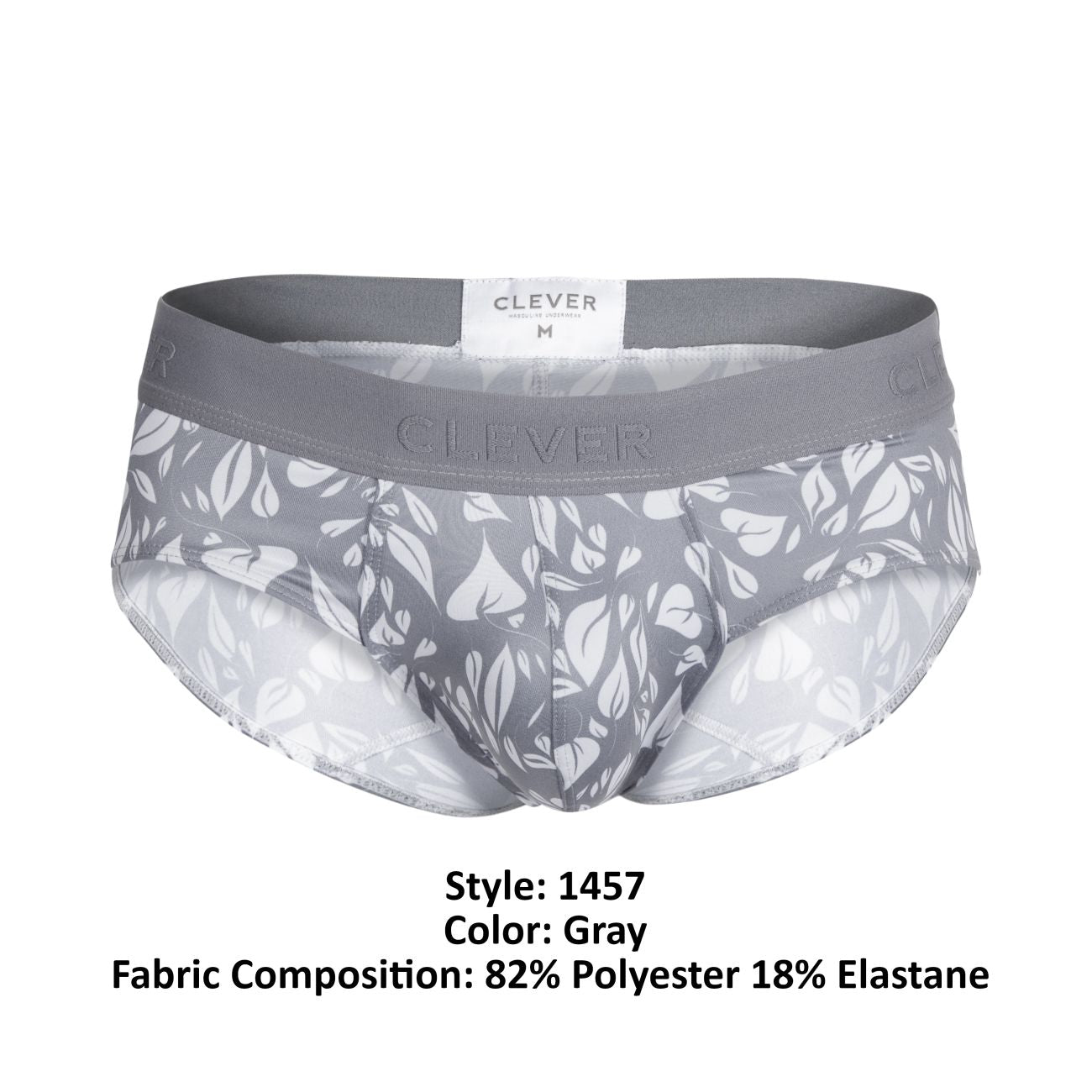 Clever 1457 Grace Briefs Gray