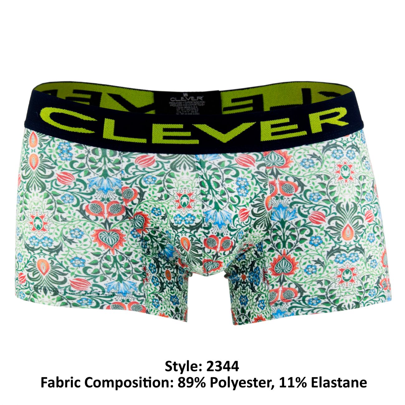 Clever 2344 Ivy Boxer Briefs Green Multi