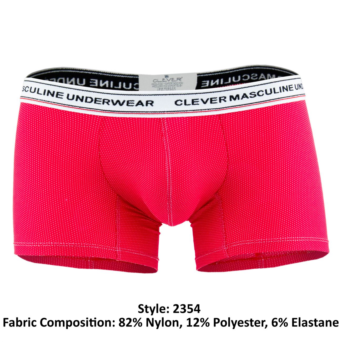 Clever 2354 Galileo Boxer Briefs Red