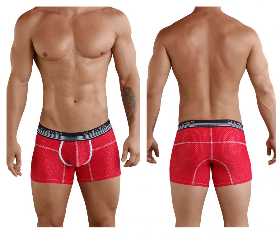 Clever 2365 Danish Boxer Briefs Red