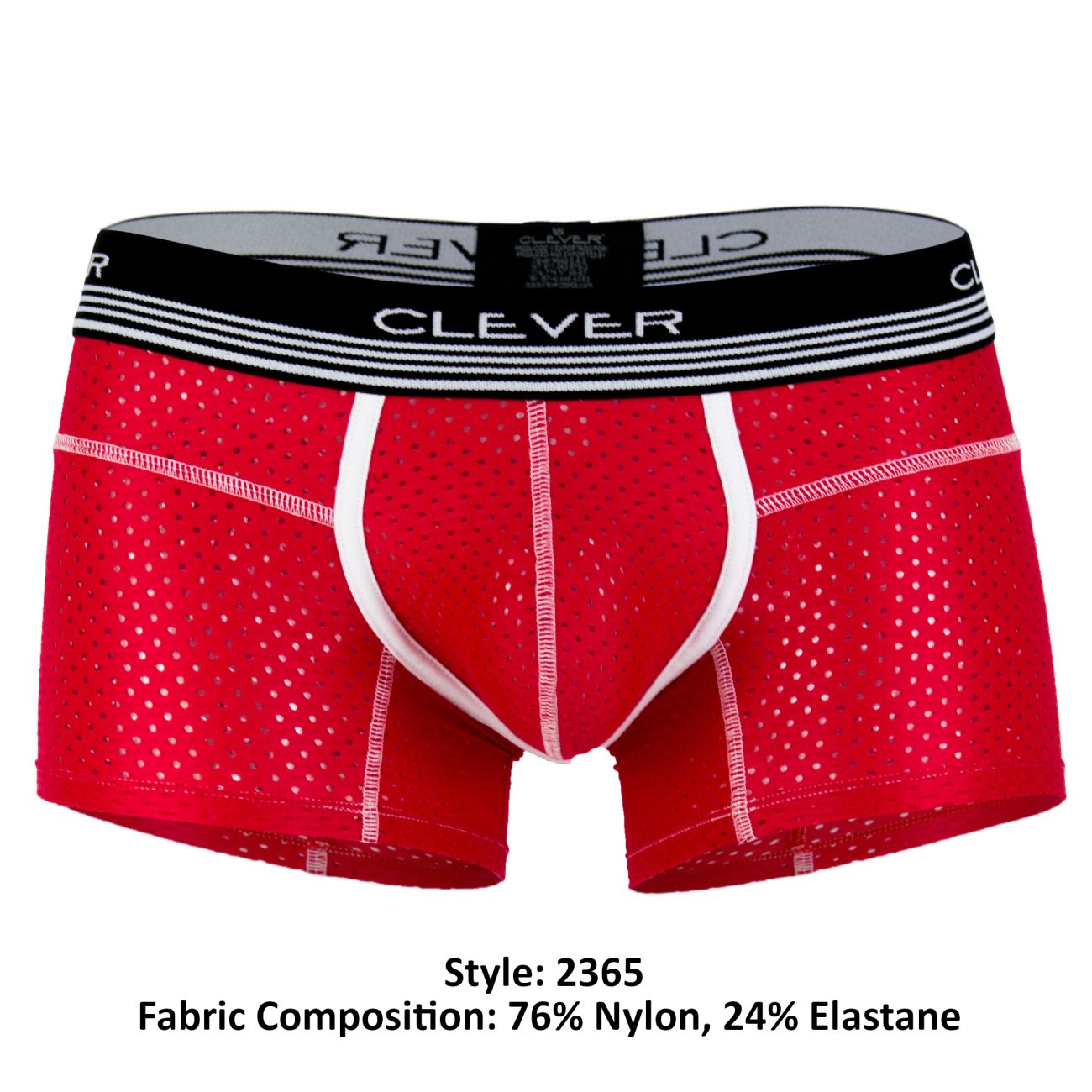 Clever 2365 Danish Boxer Briefs Red