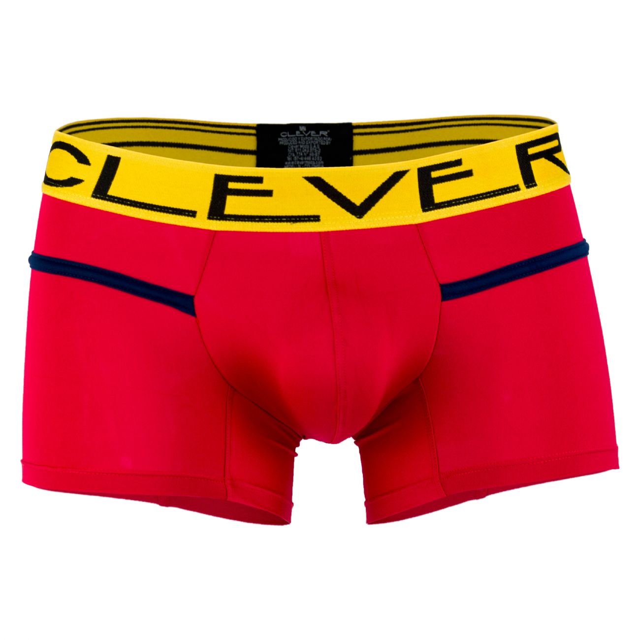 Clever 2366 Czech Piping Boxer Briefs Red