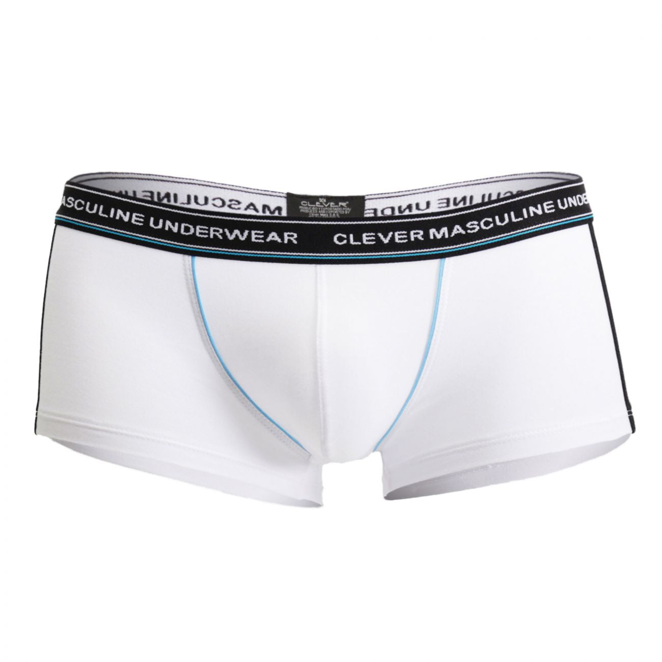 Clever 2402 Senses Latin Boxer Briefs White