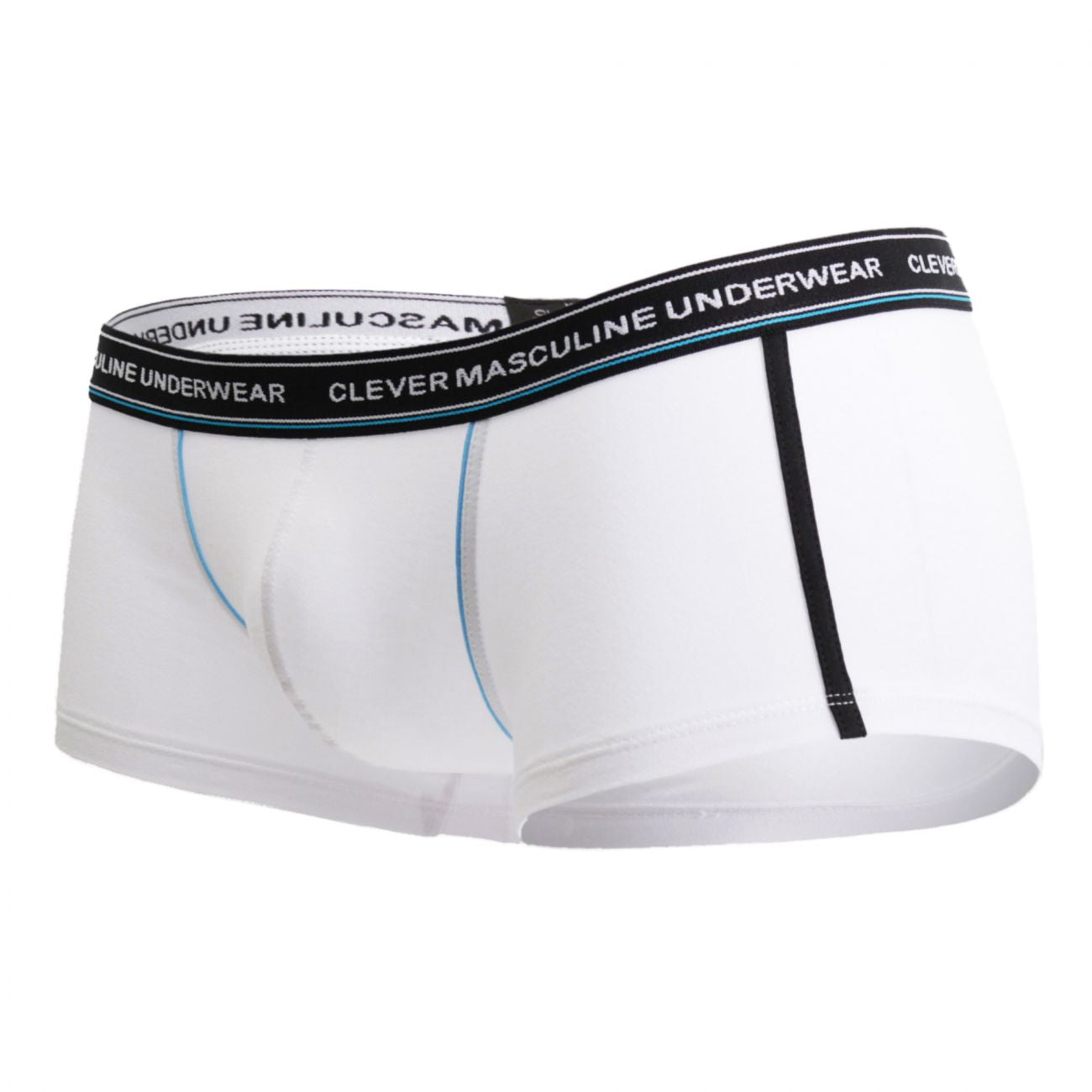 Clever 2402 Senses Latin Boxer Briefs White