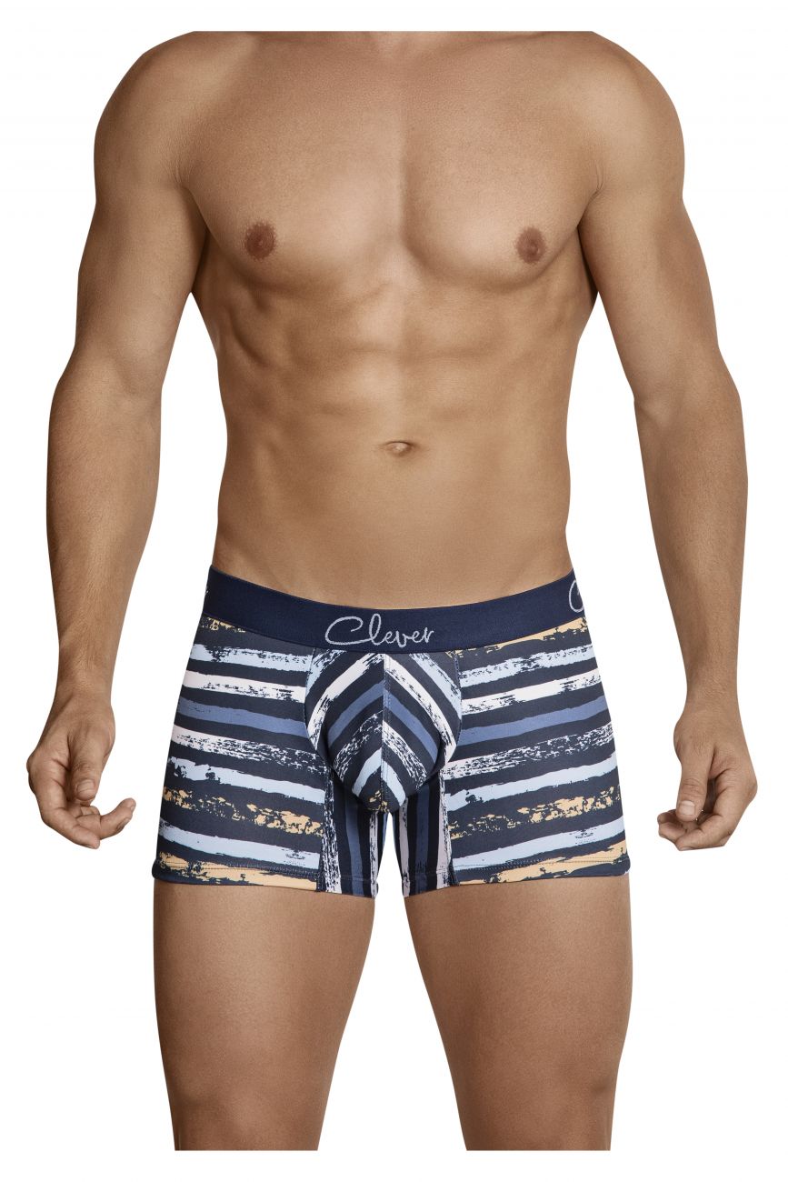 Clever 2425 Augusto Boxer Briefs Dark Blue Multi