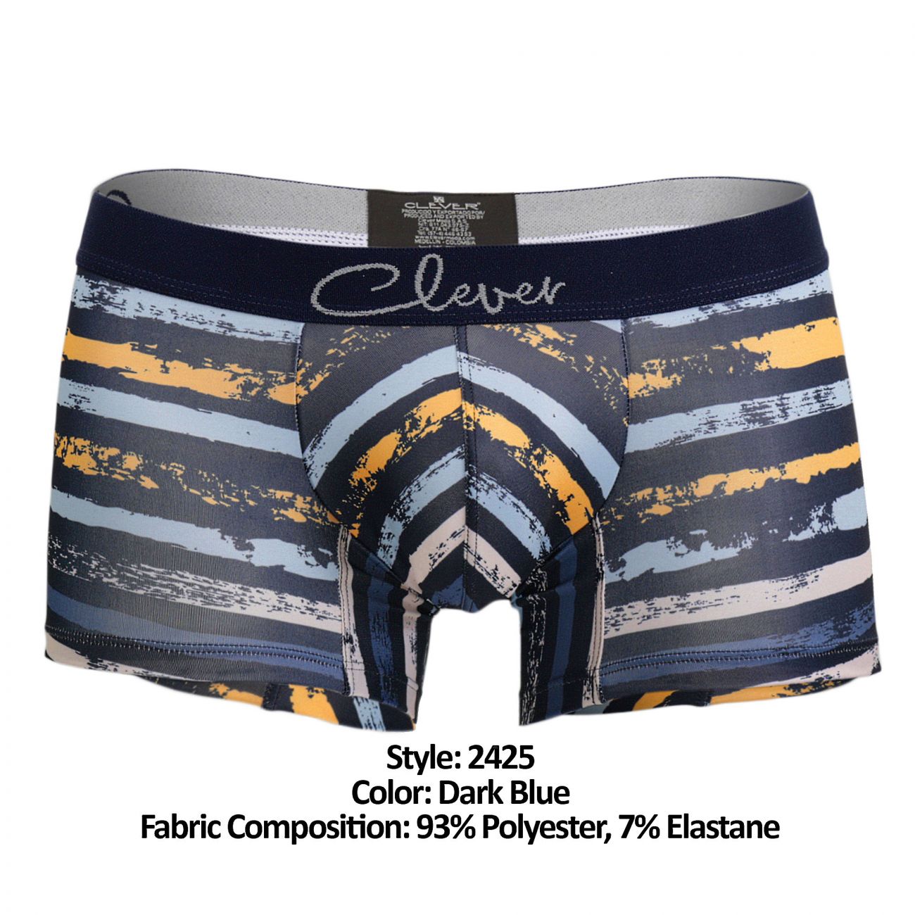 Clever 2425 Augusto Boxer Briefs Dark Blue Multi