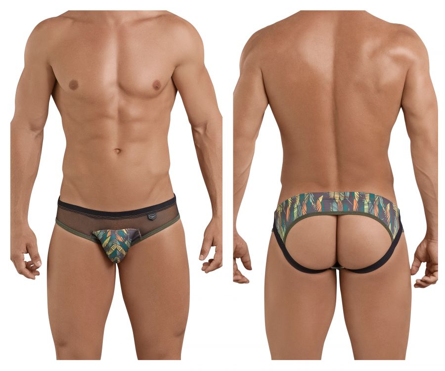 Clever 3015 Uptown Boy Jockstrap Green