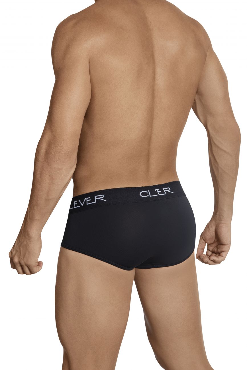 Clever 519939 2PK Basic Briefs Black-White