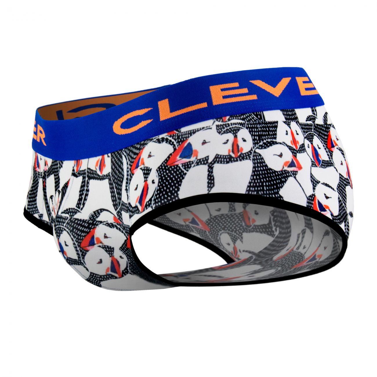 Clever 5339 Artic Piping Briefs Black & Blue