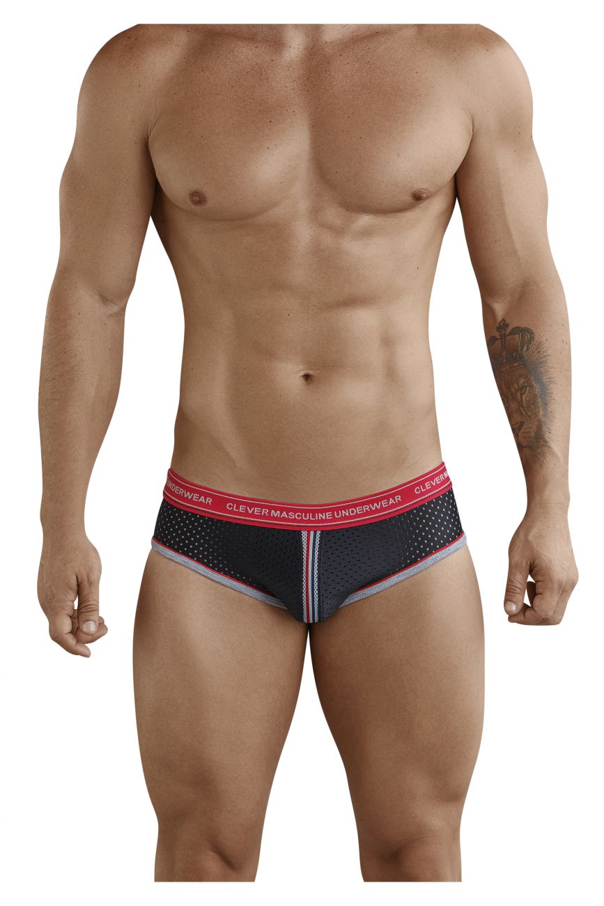 Clever 5375 Fransua Piping Briefs Black