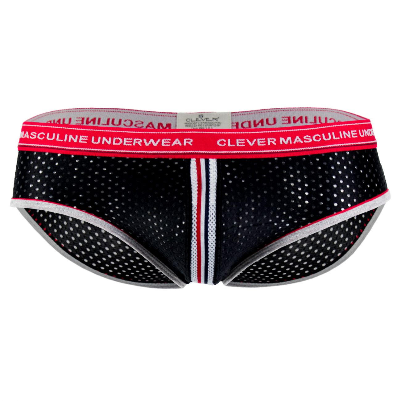 Clever 5375 Fransua Piping Briefs Black