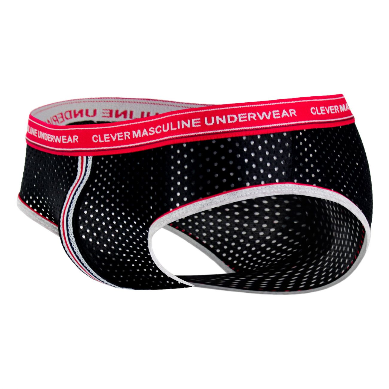Clever 5375 Fransua Piping Briefs Black