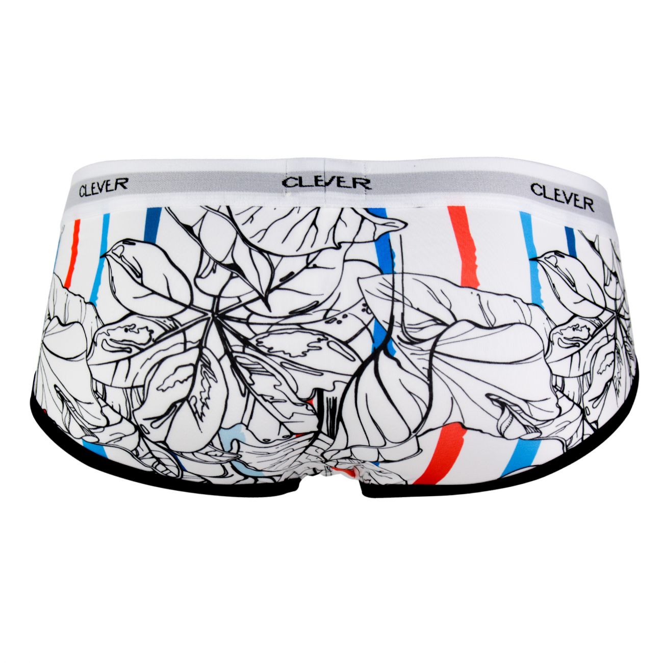 Clever 5378 Iris Piping Briefs White