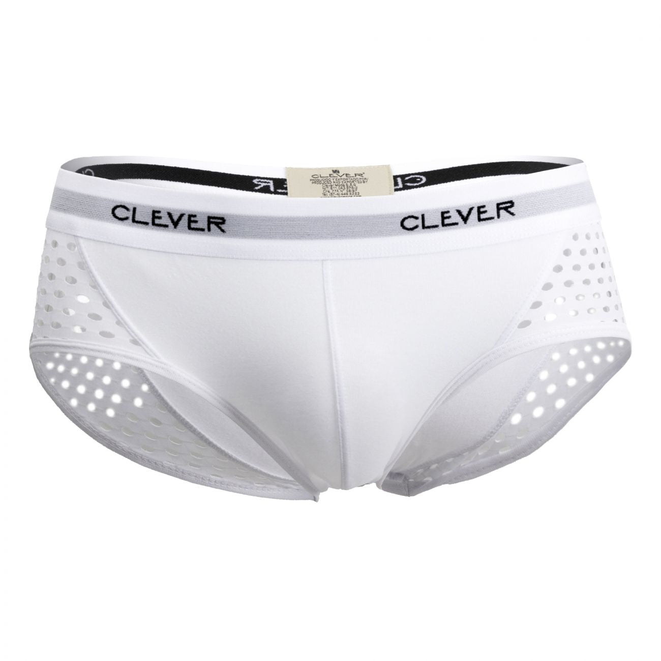 Clever 5386 Glamour Piping Briefs White